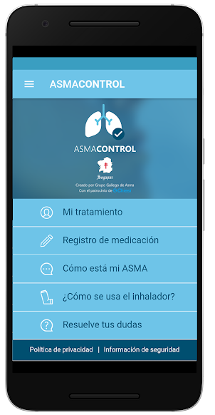 El Grupo de Trabajo de Asma ha desarrollado la app «ASMACONTROL»