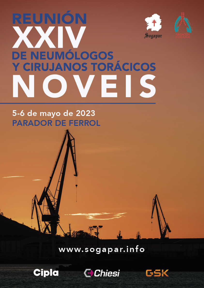 XXIV Reunión de Neumólogos y Cirujanos torácicos Novéis